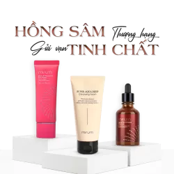 Combo làm sạch sâu, chống nắng, ngừa lão hóa